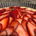 El cooksnap de Julian Carballo cuando hizo Tarta de frutillas con pastelera.