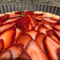 El cooksnap de Julian Carballo cuando hizo Tarta de frutillas con pastelera.