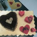 El cooksnap de Desiree Titi cuando hizo Torta para el amor y la amistad.