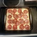 JessicaLeeOToole's cooksnap of when they made Kaylas biscuit pizza.