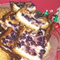 Sabrina J Smith's cooksnap of when they made *Blueberry Swirl Cheesecake Bars*.