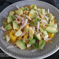 El cooksnap de juani Gernika cuando hizo Ceviche de atún en conserva, con mango, alficoz, cebolla roja y salsa de limón y naranja.