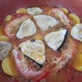 El cooksnap de Noemí cuando hizo Bonito al vivo tinto.