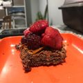 El cooksnap de Valentina Pennacchioni cuando hizo Brownies (súper humedos) apto Celiacos.