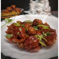 Swati Bharadwaj's cooksnap of when they made ড্রাই চিলি চিকেন.