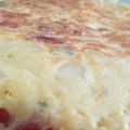 El cooksnap de Masmus Ezquerro cuando hizo Tortilla de patatas con cebolla, pimiento y jamón.