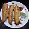 Ujwala Rangnekar's cooksnap of when they made मिरची बडा/मिरची वडा (mirchi vada recipe in marathi).