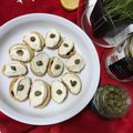 El cooksnap de @tesa.cuina cuando hizo Canapés o volovanes navideño con mousse de atún.