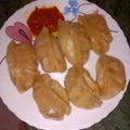 সুতপা দত্ত's cooksnap of when they made চিকেন মোমো (chicken momo recipe in Bengali).