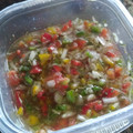 El cooksnap de Mary Sosa cuando hizo Salsa Criolla.