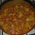 El cooksnap de Maria Chucena cuando hizo Guiso de arroz con carne molida.