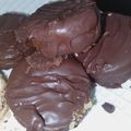 El cooksnap de Naty Aguirre cuando hizo Alfajores de chocolate con masa sableé.