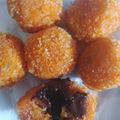 Cooksnap dari Mm aqnih Aqnih untuk resep Bola-Bola Ubi Crispy Isi Cokelat