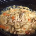Amberlee's cooksnap of when they made Slow	Cooker chicken and dumplings.