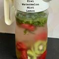 Alka Bhandari's cooksnap of when they made Colourful and Powerful Detox-Watermelon🍉Cucumber🥒Lemon🍋 (Quick 5 Minutes).