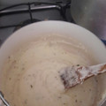El cooksnap de Alvaro Cribelli cuando hizo Salsa Blanca.