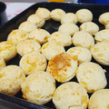 El cooksnap de Karen Zoe Aranda cuando hizo Chipa.