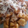 El cooksnap de Denis cuando hizo Ñoquis de calabaza.