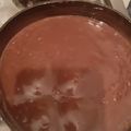 El cooksnap de Claudia Bentaberry cuando hizo CREMA DE MAICENA Y CHOCOLATE 🍫.