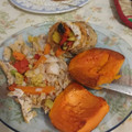 El cooksnap de Analia Boyko cuando hizo Filet de merluza con vegetales.