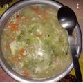 Runta Dutta's cooksnap of when they made চিকেন স্যুপ(chicken soup recipe in Bengali).