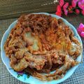 Cooksnap Julia ALeen Aireish semasa beliau membuat Telur Dadar Kerinting.
