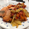 El cooksnap de Sergio Espejo Vílchez cuando hizo Salmón al horno súper rápido, 15 minutos.