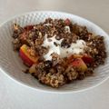 El cooksnap de lusalcidos cuando hizo Desayuno primaveral con frambuesas.
