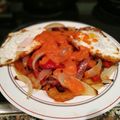 El cooksnap de Néstor Ayose cuando hizo Zarangollo extremeño y un buen pan para untar.