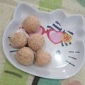 Cooksnap dari Alfi Raza Pradipta untuk resep Onde-onde wijen isi kacang hijau