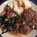 Ashley Nichole McCann's cooksnap of when they made Smothered Cabbage and Collard Greens.
