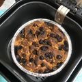 Cooksnap Alya Yasmin semasa beliau membuat Puding Roti Air Fryer.