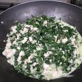 El cooksnap de sramella cuando hizo Salsa de crema con acelga y pollo.💖.