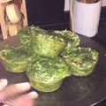 El cooksnap de Fer cuando hizo Muffin de espinaca y lino.
