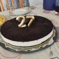 El cooksnap de Vero Nika cuando hizo Tarta de Oreo en Thermomix.