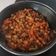 El cooksnap de Pili Utrillas cuando hizo Wok vegano de garbanzos con berenjenas y calabacín.