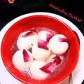  Name - Anuradha Mathur का कुकस्नैप जब उन्होंने मिनी रसगुल्ला (mini rasgulla recipe in Hindi) बनाया था।