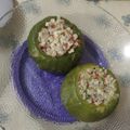 El cooksnap de Gise Fantin Luque cuando hizo Zapallitos rellenos de pollo.