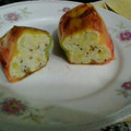El cooksnap de borisms cuando hizo Pimientos verdes rellenos de tortilla de patatas y cebolla.