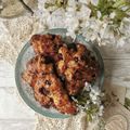 Cooksnap Jagoda z czasów, kiedy przygotował Jeżynowe bułeczki scones z białą czekoladą i lawendą.