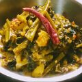 Samita Sar's cooksnap of when they made পুঁই শাকের ঘন্ট (Pui saager ghonto recipe in bengali).