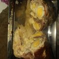 El cooksnap de Romina Gisela cuando hizo Pan de carne relleno.