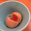 Kanako's cooksnap of when they made Nitamago (Flavored Boiled Egg).