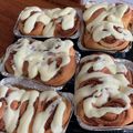 Cooksnap dari Hanna untuk resep Cinnamon roll with cream cheese glaze