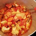 El cooksnap de Mariana Garay cuando hizo Chupin de pescado a la Marian.