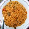 Ruqayyah Anchau 's cooksnap of when they made Palm Oil Rice.
