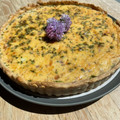 El cooksnap de jesseclark cuando hizo Quiche de brócoli, salmón y cebolla caramelizada.
