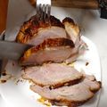El cooksnap de Espe-cial Juárez Moreno cuando hizo Jamón glaseado asado al horno.