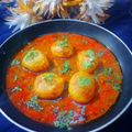 ANJANA GUPTA का कुकस्नैप जब उन्होंने कश्मीरी दम आलू (Kashmiri Dum Aloo Recipe In Hindi) बनाया था।
