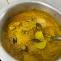 Cooksnap Yusz semasa beliau membuat Kari Ayam Kerisik.